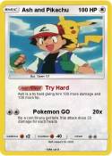 Ash and Pikachu