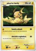 pikachu family