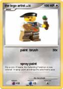 the lego artist