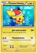 Crismas Pikachu