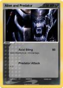Alien and Predator Alien and