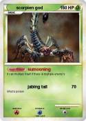 scorpien god