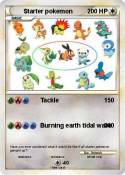 Starter pokemon