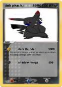 dark pikachu
