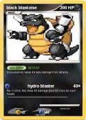 black blastoise