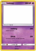 nothing nothing