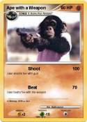 Ape with a