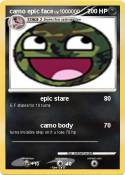 camo epic face