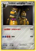 fredbear springtrap fredbear