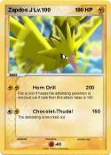 Zapdos J Lv.100