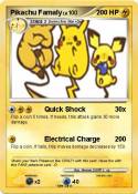 Pikachu Famaly