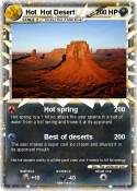 Hot Hot Desert