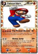 Flattened Mario