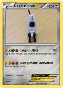 Lego turret
