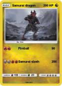 Samurai dragon