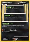 Endless card