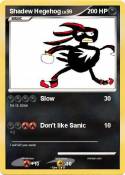 Shadew Hegehog