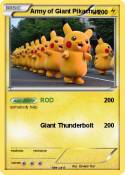 Army of Giant Pikachus Army of Giant