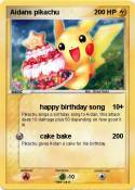 Aidans pikachu Aidans pikachu