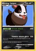 Missing Yamper