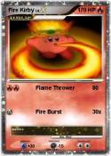 Fire Kirby