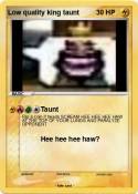 Low quality