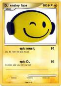 DJ smiley face