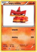 angry unikitty