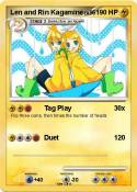 Len and Rin Kagamine Len and Rin