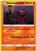 NIGHTMARE ELMO