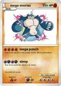 mega snorlax