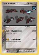 Gear shredar