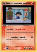 the Pikachu