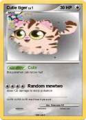 Cutie tiger