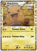 Wing Raichu