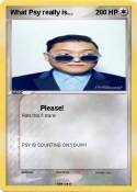 What Psy really