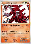 warior groudon