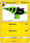 destroer gun