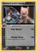 Mewtwo/Lucario