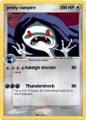 pretty vampire