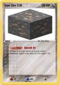 Iron Ore X30