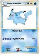 Water Pikachu