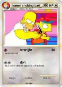 homer choking