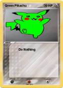 Green Pikachu
