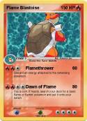 Flame Blastoise