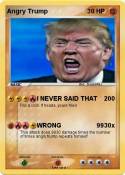 Angry Trump