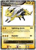 mega jolteon