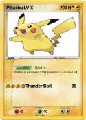 Pikachu LV X