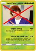 Vote if you hate Justin Bieber Vote if you