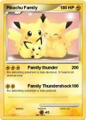 Pikachu Family